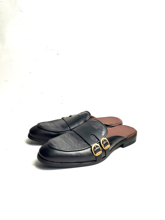 Double Strap Half Shoe