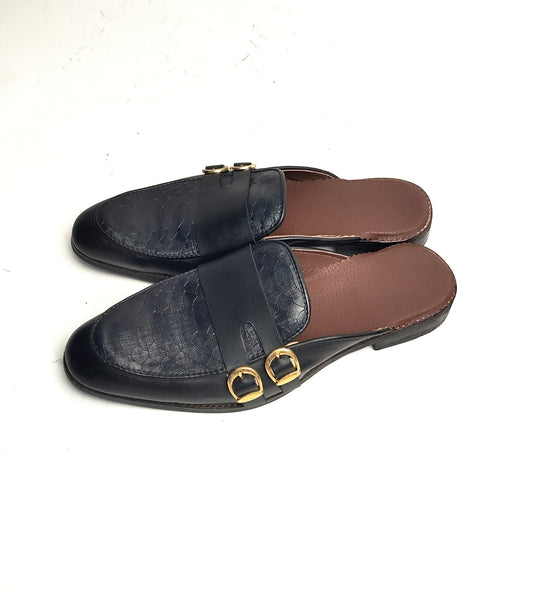 Double Strap Half Shoe