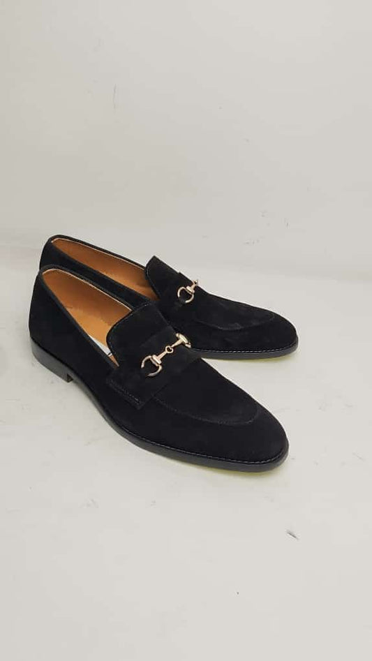 Horsebit Suede Loafers