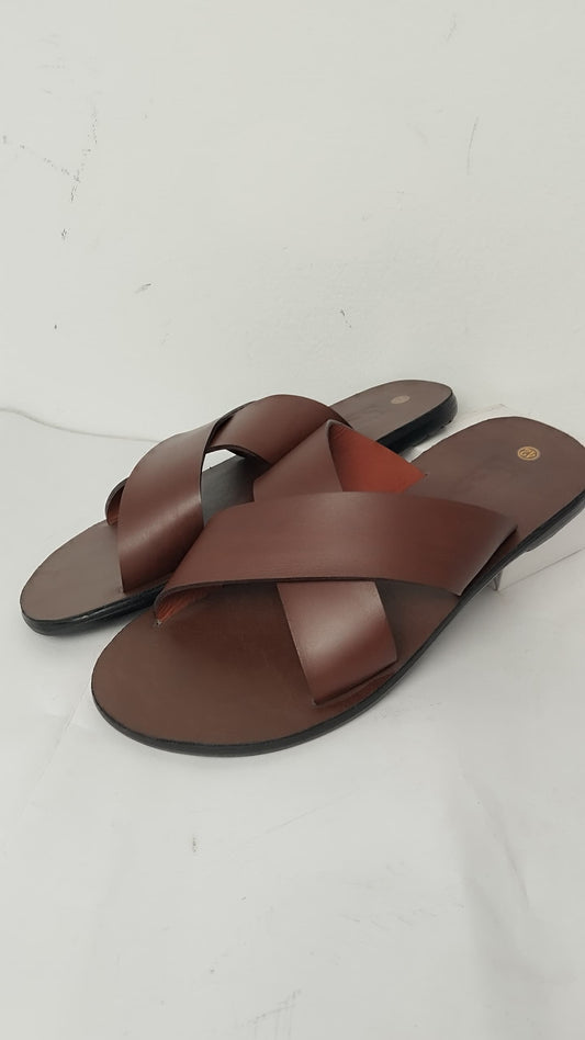 Cross Slippers(Hard sole)